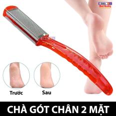 Dụng Cụ Chà Gót Chân 2 Mặt LOẠI TỐT Giúp Loại Bỏ Tế Bào Chết – Cây Chà Gót Chân Bằng Nhựa