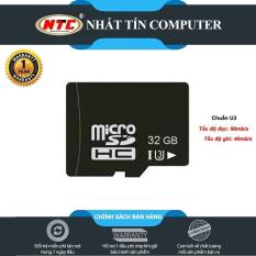 Thẻ nhớ MicroSDHC NTComputer 32GB UHS-I U3 hỗ trợ 4K – chuyên dụng camera IP (Đen) – Nhất Tín Computer