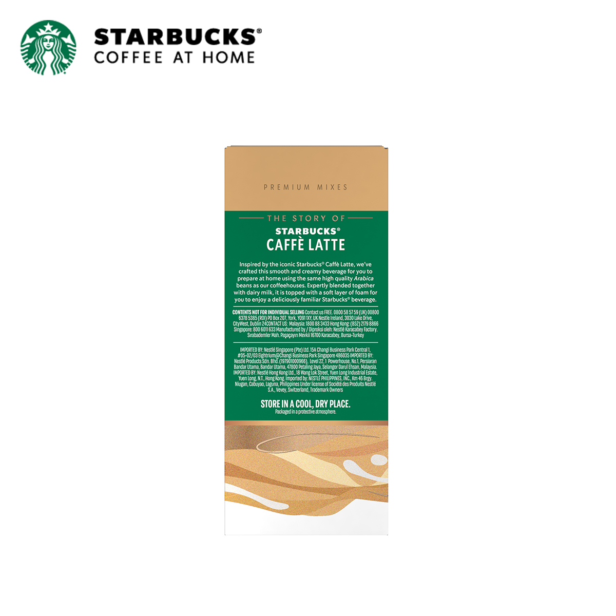 [QUÀ TẶNG ÁP DỤNG TỪ 09.09 - 11.09] Combo 2 Hộp Cà phê hòa tan cao cấp Starbucks Caffè Latte...