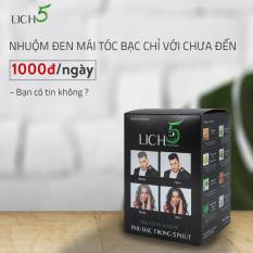 Dầu gội thảo dược Lich5 – Phủ bạc trong 5 phút