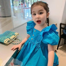 Váy bé gái -Váy Mùa Hè Thiết kế mới Theo Phong Cách Hàn Quốc Cho Bé Gái 1-5 Tuổi