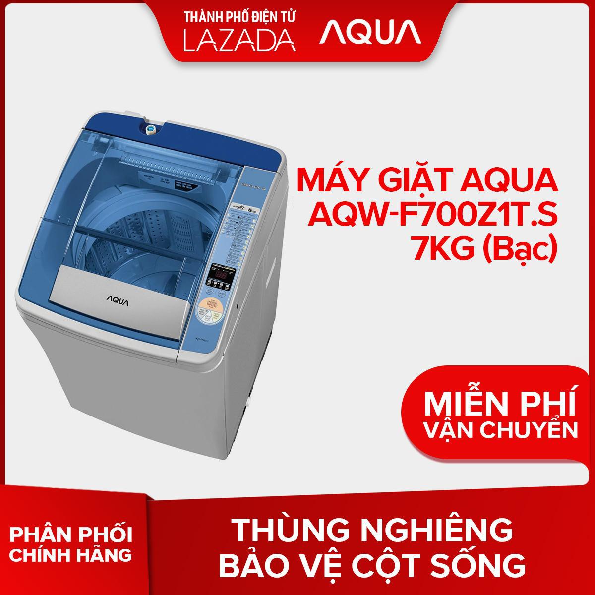 Máy giặt Aqua AQW-F700Z1T.S 7Kg - Hàng phân phối chính hãng