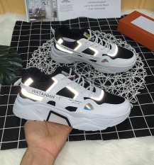 (Video Thật) Giày sneaker nam thể thao tăng 5cm chiều cao Phản Quang Đêm cực chất – MinhNhat, kiểu dáng cực chất dễ phối đồ