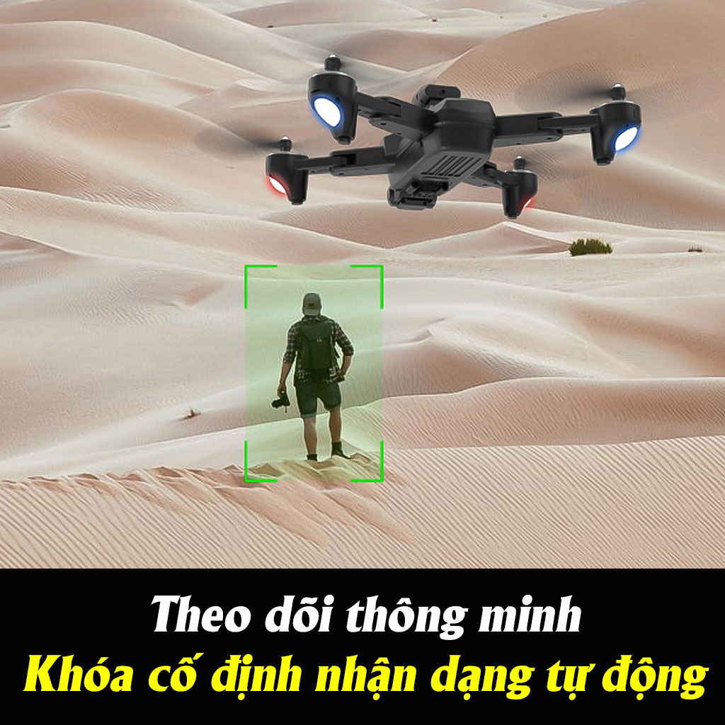 Máy bay không người lái mini Flycam P9 Pro Max - Drone camera 4k - Phờ Lai Cam - Fly...