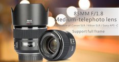 [Trả góp 0%](CÓ SẴN) Ống kính Meike 85mm F1.8 Auto Focus For Canon và Sony (MF) – Chính Hãng Bảo Hành 12 Tháng