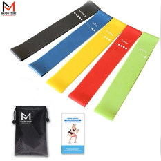 Bộ 5 Dây Đàn Hồi – Dây Kháng Lực Tập Gym Cao Cấp
