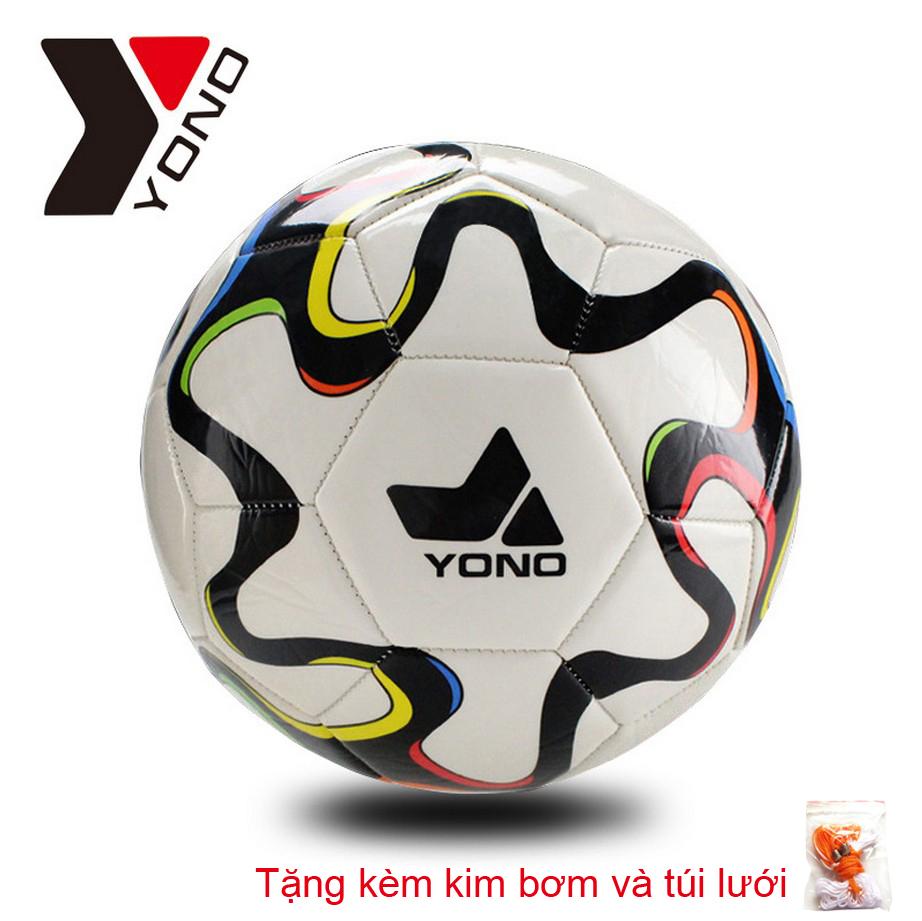 Quả bóng đá YONO số 5 - Banh Đá Da Cao Cấp Size 5 (Qua Bong da - Trai banh...