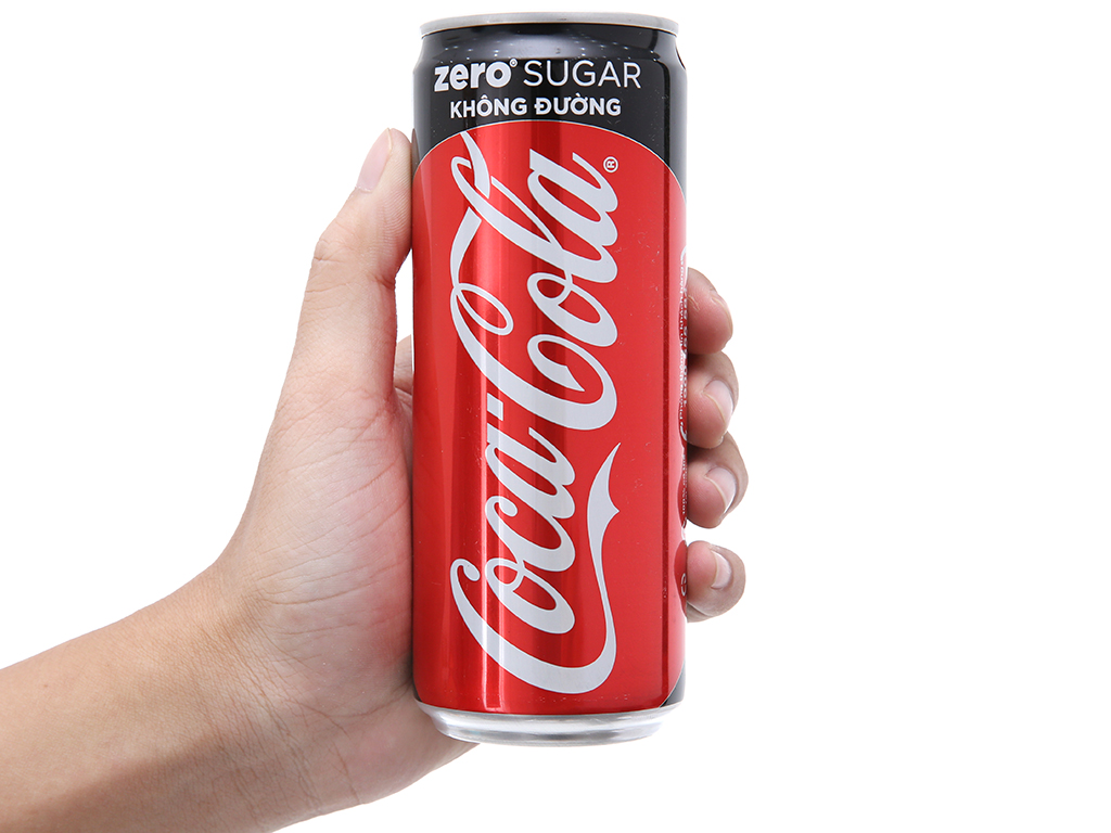 [Siêu thị VinMart] - Nước giải khát Zero Coca Cola không đường lon 330ml