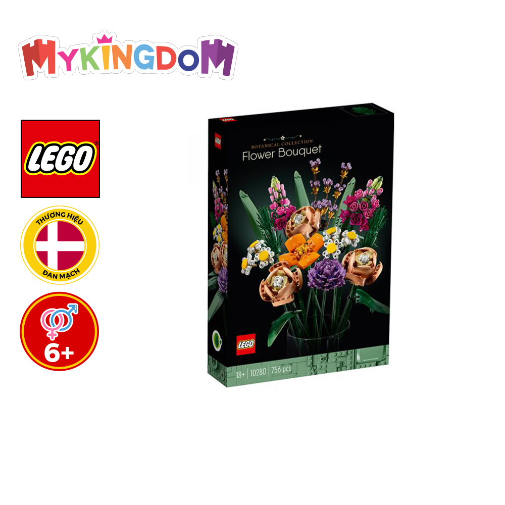 [VOUCHER GIẢM THÊM 10%]MYKINGDOM – LEGO Creator Expert Bó Hoa LEGO 10280