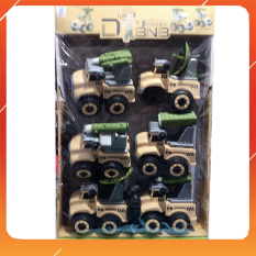 Đồ Chơi Noel – Xe Quân Sự Màu Vàng – Đồ Chơi Trẻ Em Toy Mart