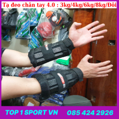 Bộ tạ đeo chân tay thế hệ mới 5.0 3kg và 4 kg – hỗ trợ tập luyện thể dục thể thao, nâng cao thể lực và sức bền – Bảo hành 24 tháng