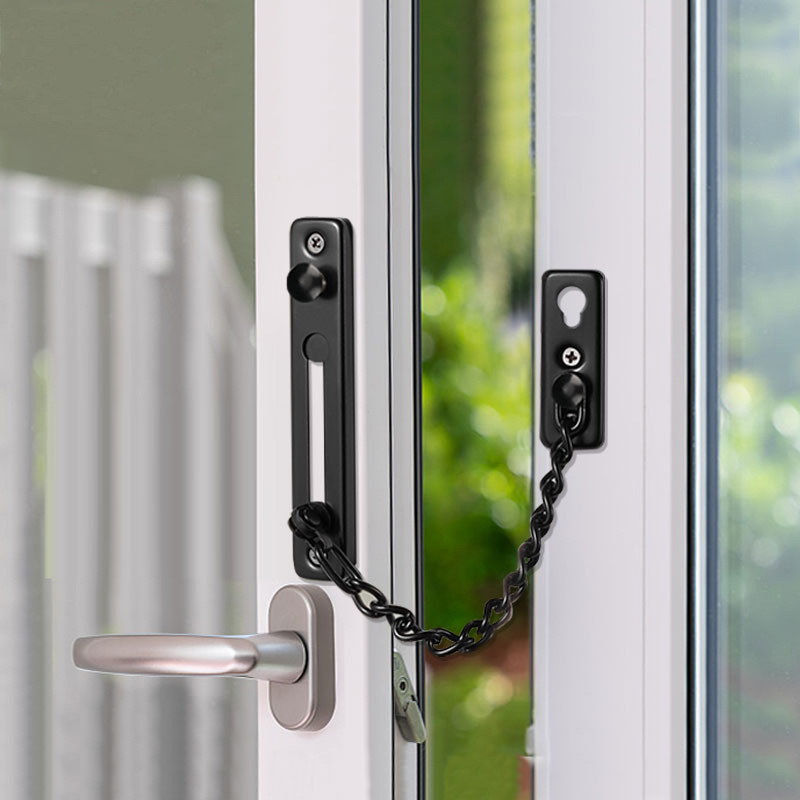 Dây chốt cửa an toàn dây xích chuẩn Inox SUS304 gắn cửa hợp cho chung cư nhà phố - khóa...