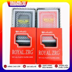 [Made in Taiwan] Bài Tây Nhựa Đài Loan Royal 100% Plastic Chống Thấm Nước