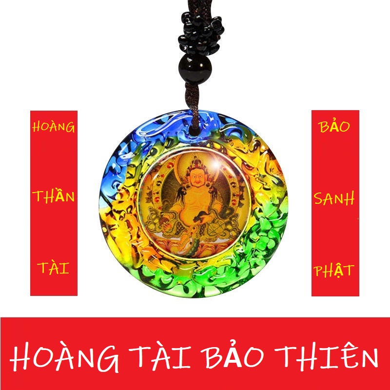Dây Chuyền Hoàng Thần Tài May Mắn -Hoàng Tài Bảo Thiên DCHOANGTHANTAI11