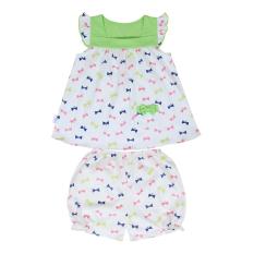 Bộ ngắn bé gái bông cổ vuông họa tiết ngẫu nhiên BN1111 – HELLO BB