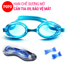 Kính bơi người lớn kính bơi nam, nữ POPO 1153 mắt kính bơi chống tia UV, hạn chế sương mờ (kính bơi trẻ em cho bé trên 6 tuổi) Trong Bộ sưu tập mắt kiếng bơi thi đấu chuyên nghiệp 2022