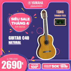 Đàn Guitar Classic Yamaha C40II/C40MII – CG shape, Spruce Top, Back & Side Tonewood, Xuất xứ Indonesia – Bảo hành chính hãng 12 tháng