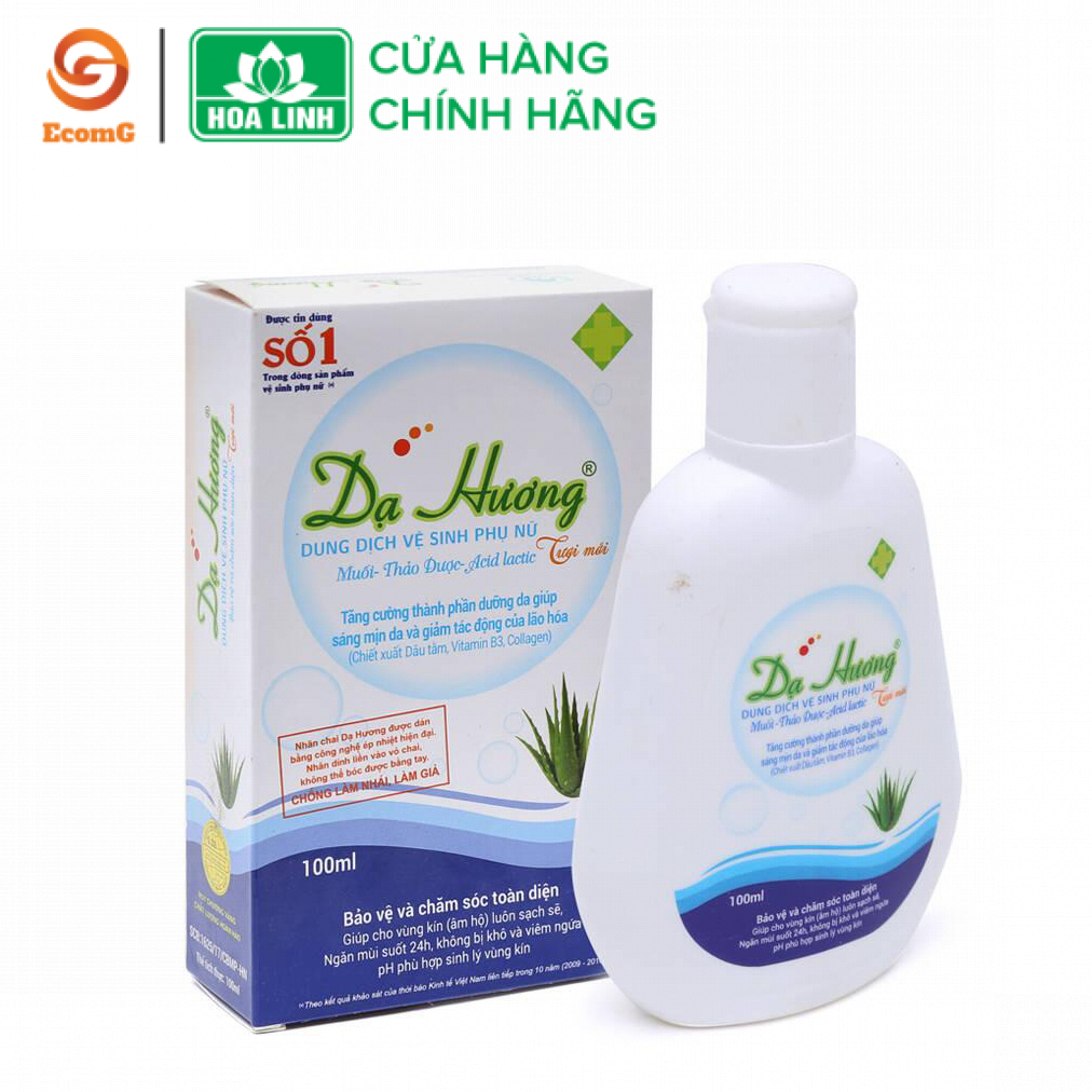 Dung dịch vệ sinh phụ nữ dạng gel Dạ Hương lô hội truyền thống 100ml- DH4-02