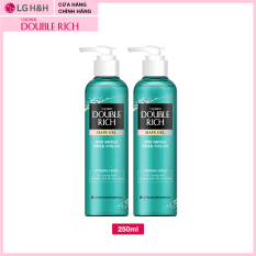 Combo 2: Gel tạo kiểu tóc Double Rich Giữ nếp uốn tóc 250ml