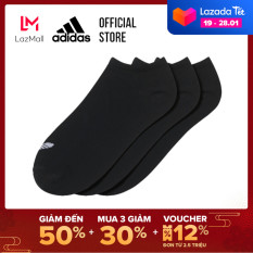 adidas ORIGINALS 3 đôi tất Trefoil Liner Unisex Màu đen S20274