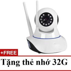 Camera IP/Wifi Yoosee 3 râu – Đàm thoại hai chiều tặng thẻ nhớ 32GB