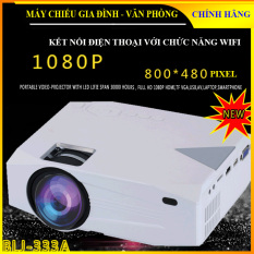 Máy chiếu BLJ-333 HDMI TF USB VGA Full HD 1080P Home Theater 2000 Lumen hỗ trợ điện thoại di động Wifi- BLJ 333