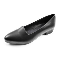Giày Cao Gót Nữ Đế Cao 3cm Da Mềm Dáng Xinh Evelynv 3P2216 (Đen)