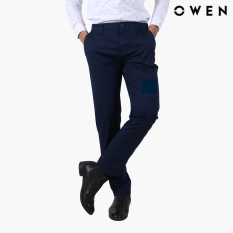 OWEN – Quần khaki Slimfit Màu Navy QKSL20861