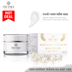 Kem dưỡng trắng da mặt Truesky cấp tốc dạng lotion chiết xuất ngọc trai chính hãng 15g – Whitening Face Cream