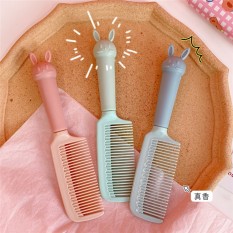 Lược chải tóc bằng nhựa hình đầu thỏ đáng yêu