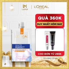 Kem dưỡng trắng da vitamin L’Oreal Paris White Perfect ban ngày SPF17 PA++ dạng gói 7ml