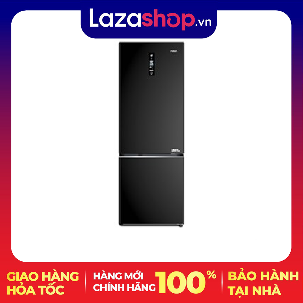 [Giao Hà Nội] Tủ lạnh Aqua Inverter 292 lít AQR-B348MA (FB) – Bảng điều khiển bên ngoàiNgăn rau điều chỉnh được độ ẩm, trữ rau củ tươi ngon hơn