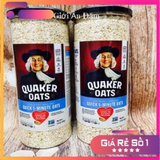 Yến Mạch Quaker oats quick 1 minute Mỹ 500g