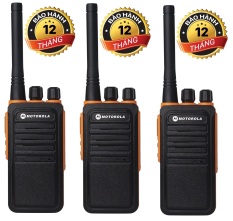 Bộ 3 Bộ đàm Motorola GP900S(Loa chống bụi, Dung lượng pin cực lớn >12 tiếng, cự ly liên lạc xa, siêu bền)