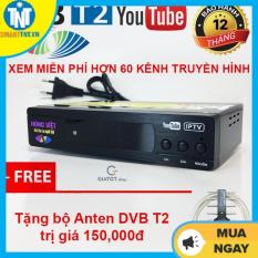 Đầu thu kỹ thuật số DVB-T2 HÙNG VIỆT TS-123 Internet tặng Anten DVB T2