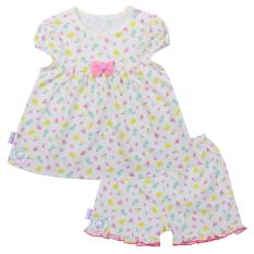 Bộ ngắn bé gái tay con họa tiết ngẫu nhiên BN1123 – HELLO BB