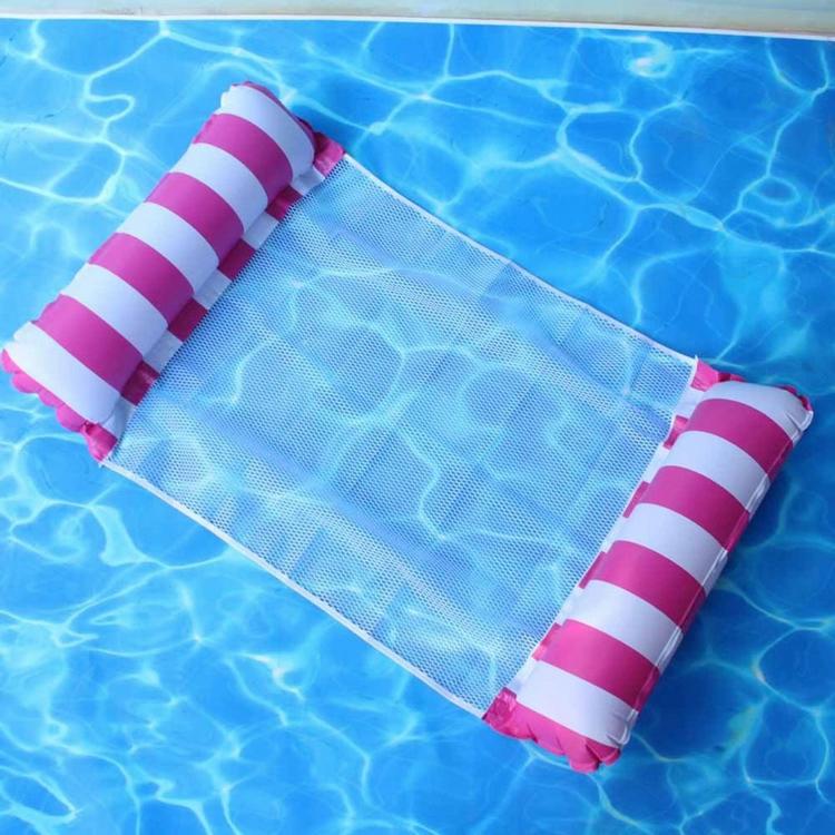 Water Hammock Inflatable Foldable Floating Row Sea Swimming Ring Pool Party Toy Lounge Foldable Bed For Swimming innate