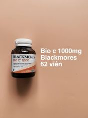 [HCM][Hàng Chuẩn ÚC] Blackmores Bio C 1000 – Viên uống bổ sung C 1000 62 viên