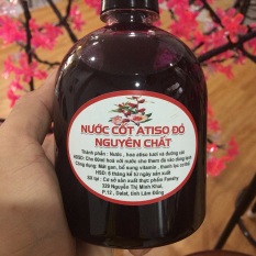 Nước cốt Atiso đỏ (bụp giấm )500ml Fanshy