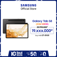 [ĐẶT TRƯỚC GIAO TỪ 04-15.03] Máy tính bảng Samsung Galaxy Tab S8- Tặng kèm Bàn phím thông minh