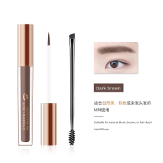 VIBELY Nhuộm lông mày tự nhiên bốn màu Bút chì kẻ lông mày không thấm nước và chất lỏng nhuộm lông mày bền Bút vẽ chân mày