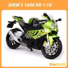 XE MÔ HÌNH – MOTO Siêu xe BMW S 1000 RR – MAISTO tỷ lệ 1:18