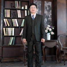 Vest Hồng Ngọc trung niên nam đẹp,vest nam trung niên phong cách quý ông chất liệu nhập khẩu ẤN ĐỘ 2021 ( tặng cà vạt)