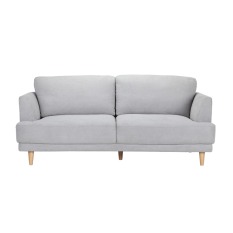 [Trả góp 0%] WILEY Sofa Vải 2 Chỗ 138x89x79 cm Màu Xám Nhạt