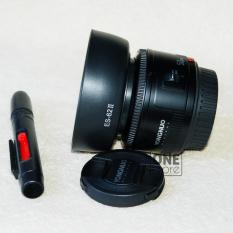 Ống kính Yongnuo 50mm F1.8 cho Canon tặng kèm hood ES-62