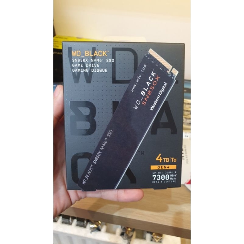 Ổ cứng SSD WD Black SN850X 1TB / 4TB (2400TBW) M2 NVMe - Bảo hành 36 tháng