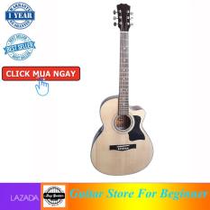 Đàn guitar Acoustic DT70 NAT – hiệu Duy Guitar – Shop đàn ghita dành cho bạn mới tập