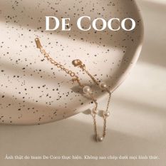 Lắc chân thép titan Selina De Coco decoco.accessories