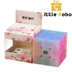 Rubik 3×3 QiYi Jelly Thạch Anh Rubik 3 Tầng Warrior W