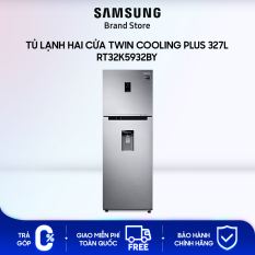 [Voucher 7% tối đa 700k] [TRẢ GÓP 0%] Tủ lạnh hai cửa Samsung Twin Cooling Plus 327L (RT32K5932S8)